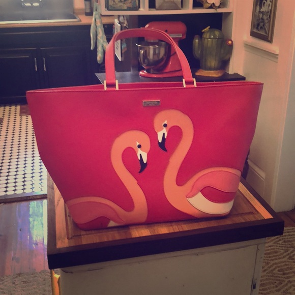 kate spade Handbags - Kate spade flamingo tote bag